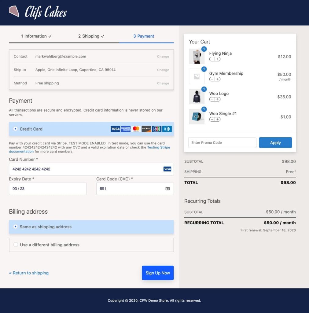 10 – CheckoutWC Glass theme