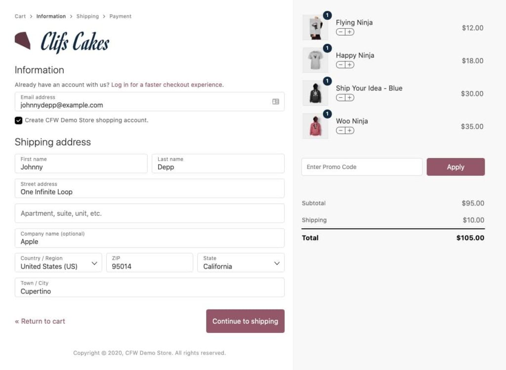 CheckoutWC Copify theme