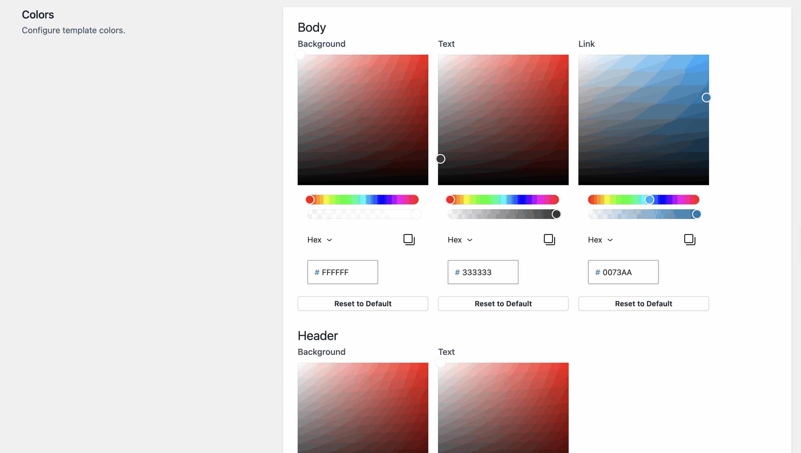 CheckoutWC color options in the design tab of the appearance page