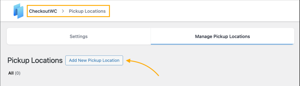 13 – Add new pickup location with CheckoutWC