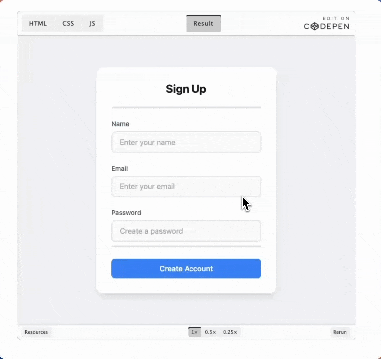 6 – Inline field validation example by IvyForms