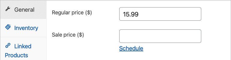 4 – Set product price