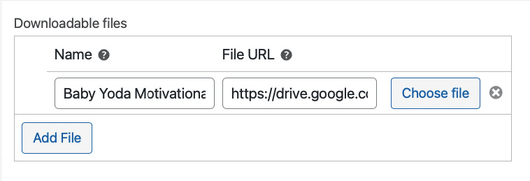 5 – Upload product files