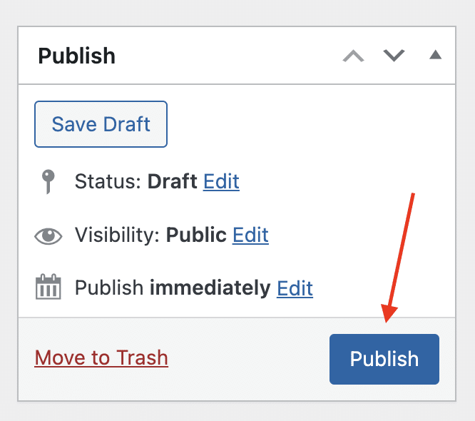 WordPress Publish meta box for A/B test